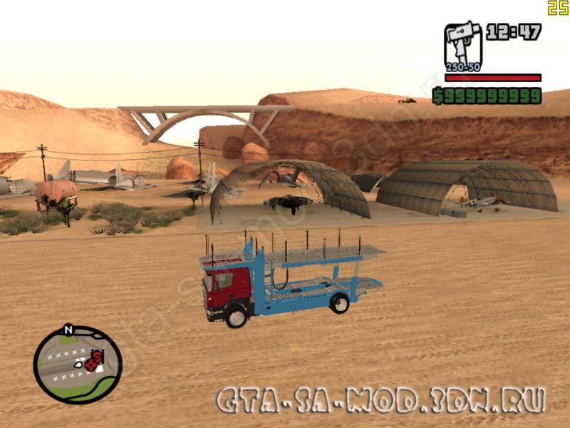 Scania P 420 Car Transporter GTA San Andreas